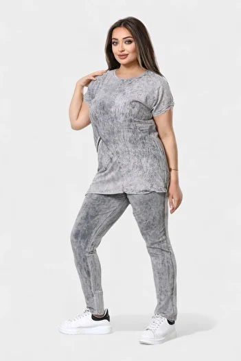NEWCO Women's Plus Size Washable Double Suit