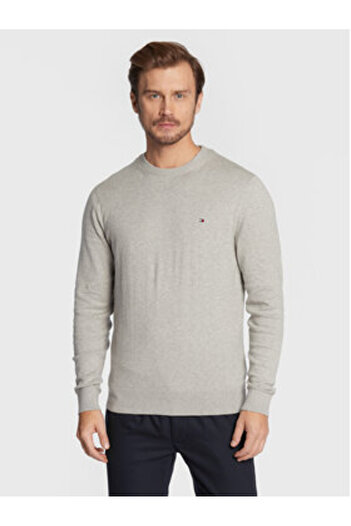 Tommy Hilfiger Men's Sweater MW0MW28046 Gray