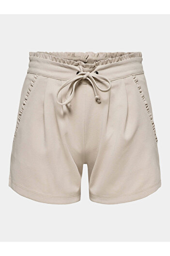 JDY Women's Fabric Shorts 15200311 Beige