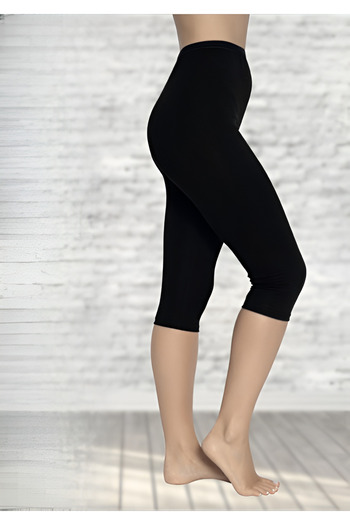 Altınay Women's Capri Leggings - 90% Cotton (Lilitime)