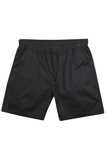 tambattal Lycra Plus Size Lace-Up Gabardine Shorts (Wide Comfortable Fit)