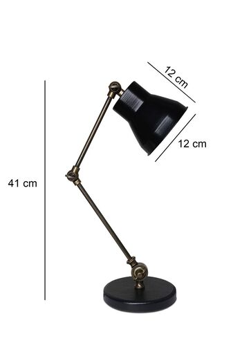 HOMİNG Nova Retro Eskitme Çalışma Masa Lambası