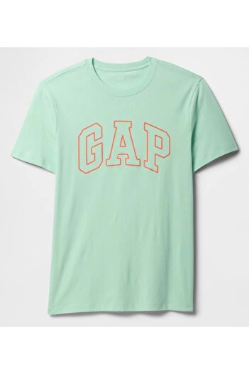GAP Everyday Soft Basic Logo 856659 T-Shirt Μπλουζάκι με κοντό μανίκι Ανδρικό μπλουζάκι ΠΡΑΣΙΝΟ