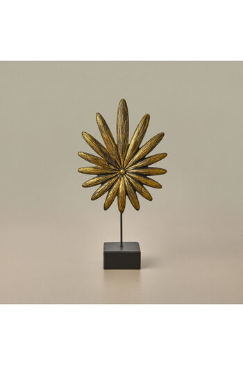 Evidea Palm Decor - Black / Gold - 34 cm
