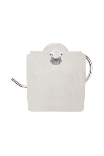 ASPARTAM Luxury Large Lid Paper Holder - Chrome - 13X5X12,3 cm