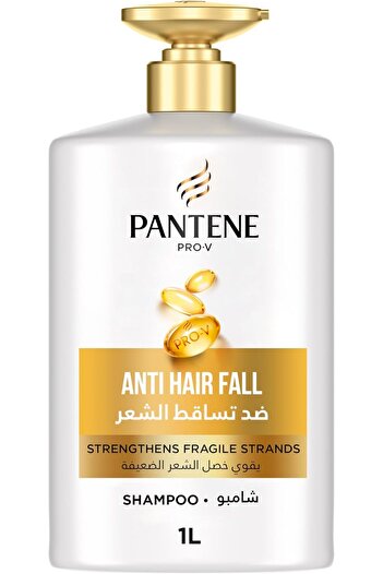 Pantene Pro-V Anti Hair Fall Shampoo 1L – Strengthens Hair, Reduces Breakage & Fall with Daily Use