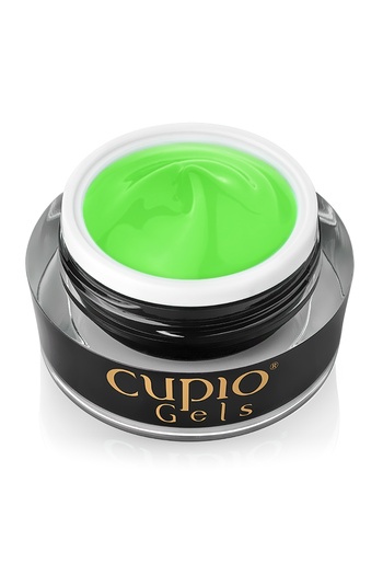Cupio Pastel Neon Builder Gel - Kelly Green 15ml