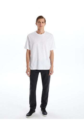 LC Waikiki Ανδρικό T-Shirt από βαμβακερό χτενισμένο λαιμό