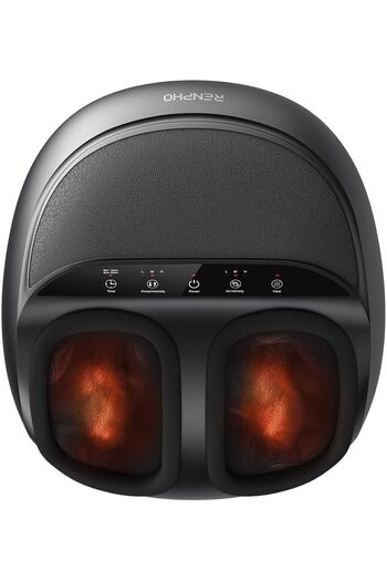 RENPHO Foot Massager with Heat, Shiatsu Foot Massage Machine Deep Kneading, Air Compression - Panel