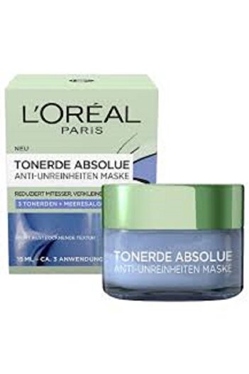 L'Oreal Paris Anti-blemish facial mask with seaweed extract, L'Oreal, Pure Clay, 15 ml