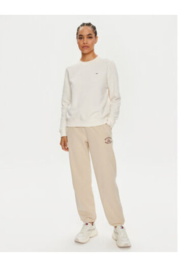 Tommy Hilfiger Women's Sweatpants WW0WW42584 Beige