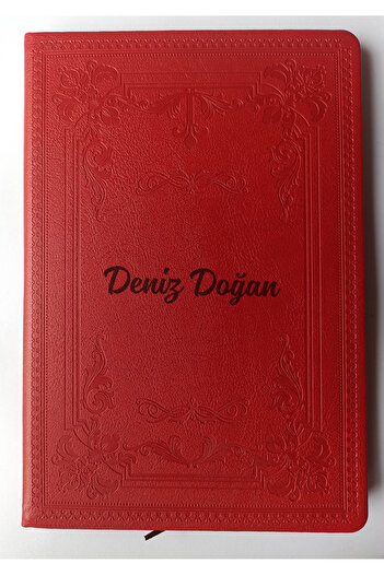 Utopia Kişiye Özel Ajanda, İsimli Defter, İsme Özel Desenli Ajanda
