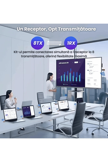 HASEPE Wireless HDMI Transmitter and Receiver, Full HD 1080P, Plug & Play