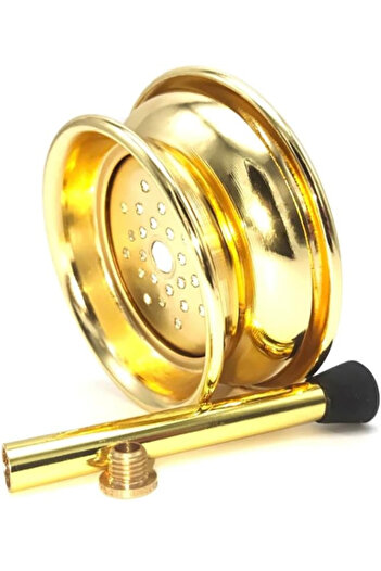 X TORBO Bowl Charcoal Holder Head Stove Burner Heater Accessories Tool-Gold