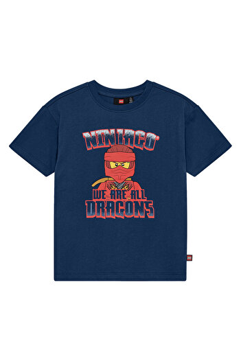 LEGO Tricou băieți 12011459 bleumarin