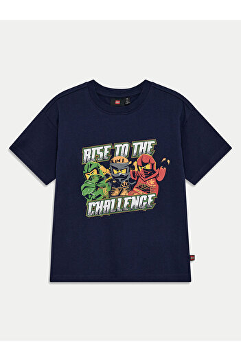 LEGO Tricou băieți 12011431 bleumarin