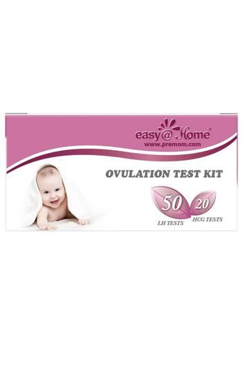 Easy EASY@HOME Ovulation Test Kit – 50 LH Tests + 20 HCG Tests