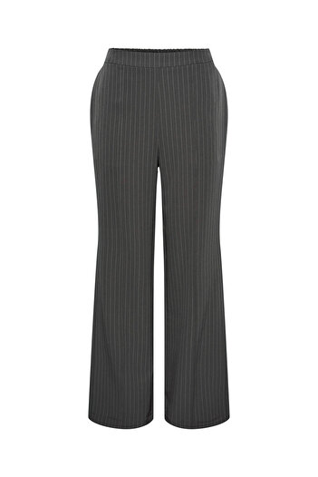PIECES pieces Women's fabric trousers 17130407 Gray