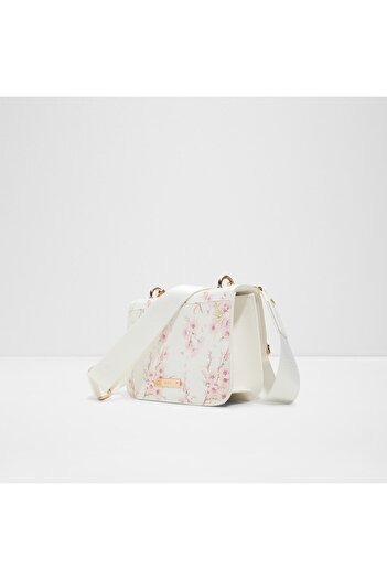 Aldo Kaileigh - Women's Faux Leather Light Pink Locking Closure Medium Crossbody Bag