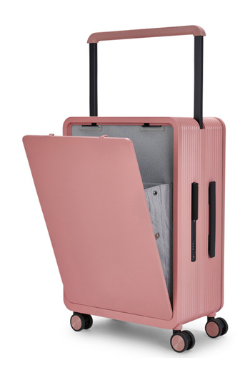 LİMRA Modern 2-compartment polycarbonate cabin suitcase, 20-inch, color