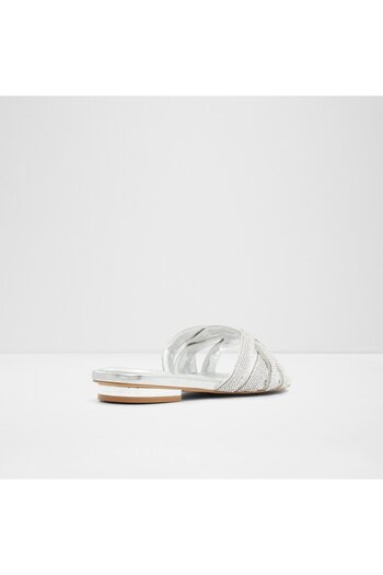Aldo Corally - Silver Women's Evening Dress Slippers