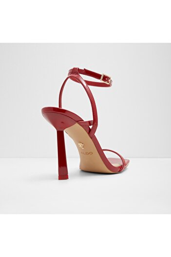 Aldo Scintilla - Red Women's Evening Dress Heeled Sandals