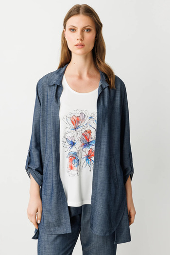 Ekol Double Jacket with Worked Outer