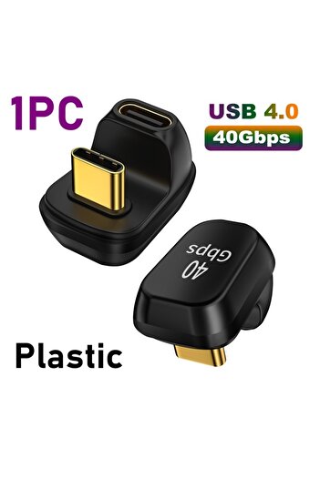 Choice 7 USB 4.0 PD 100W 8K 60Hz Charger Connector for Macbook 40Gbps High Speed USB C OTG U-Shape Straigh.