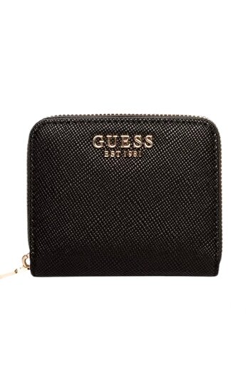 Guess LAUREL SLG SMALL ZIP AROUND Kadın Siyah Cüzdan SWZG8500137-BLA