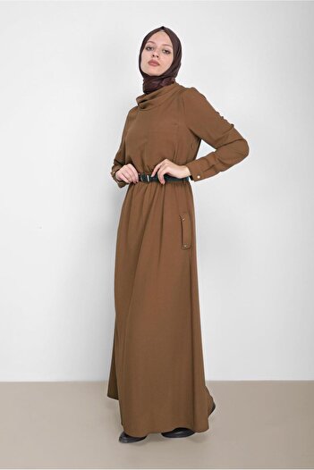 Alvina DEGAJE COLLAR POCKET DETAIL DRESS 42220