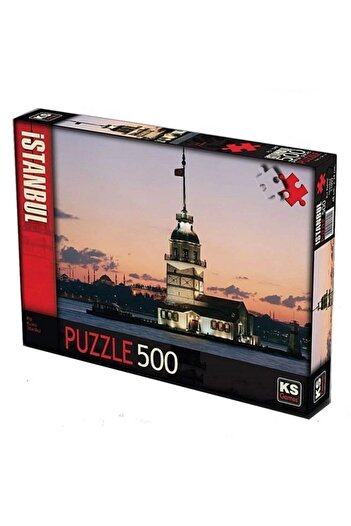 Ks Puzzle 500 Piece Girl Tower Puzzle