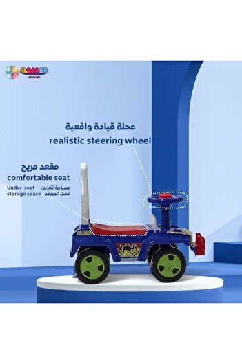 ALBADER Kids Ride on Car - Ride on Car with Horn, Kids Ride on Push Car, Plastic Push Car