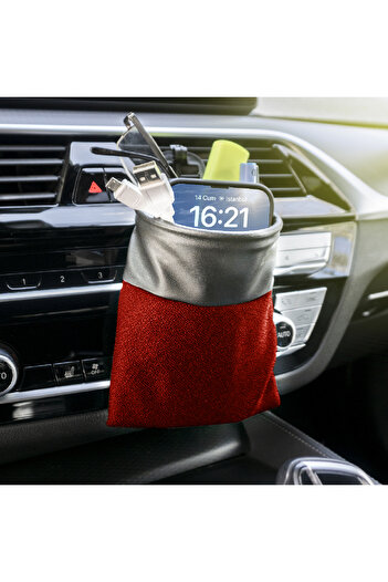 Automix Red Smart Pouch - Get Rid of Clutter in Your Car