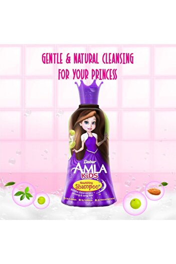 Dabur Amla Kids Nourishing Shampoo 200 ml Gentle Cleansing & Nourishment For Soft, Healthy Hair