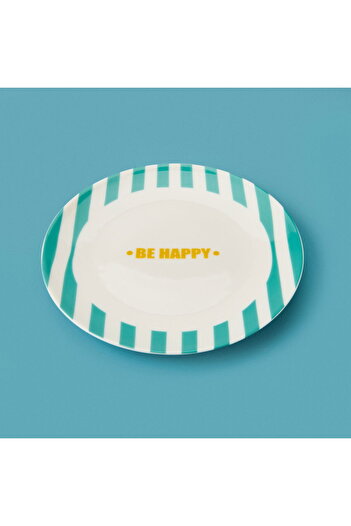 MATMEL Be Happy Dessert Plate - Green - 19 cm