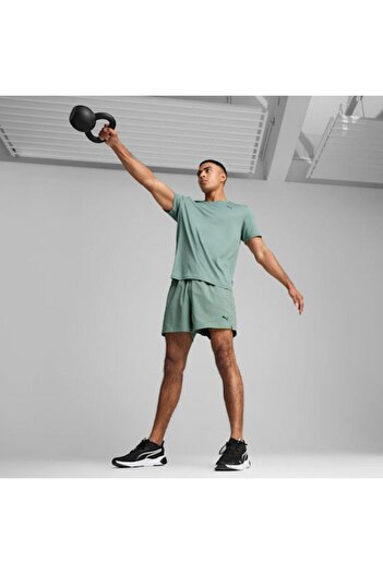 Puma Tad Essentials 5 Woven Short Erkek Yeşil Koşu Şortu ERKEK KOŞU ŞORTU 52591181