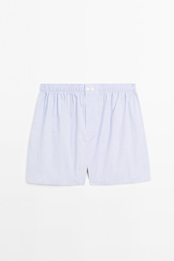 Massimo Dutti Mikro kareli boxer