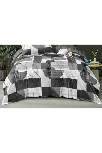 CHIRASO CHIRASO Finet Bedding Set, 4 Pieces, Sheet 140x200, Duvet Cover 160x200, 2 Pillowcases, with print