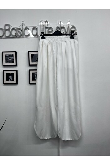soBasic Pleated Comfortable Modal Shalwar Trousers