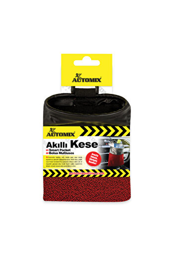 Automix Red Smart Pouch - Get Rid of Clutter in Your Car