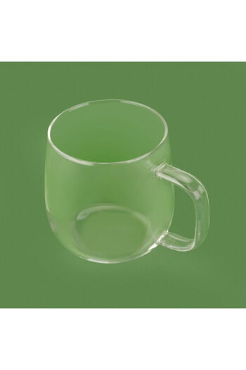 delı glassware Deli Glassware Borosilicate Glass Mug - Transparent - 490 ml