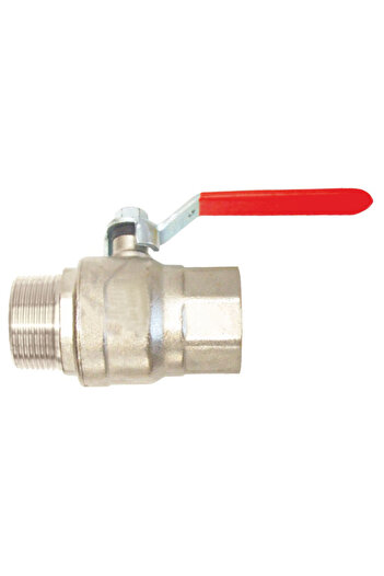 flores Water shut-off valve with lever, 1/2, Fi + Fe