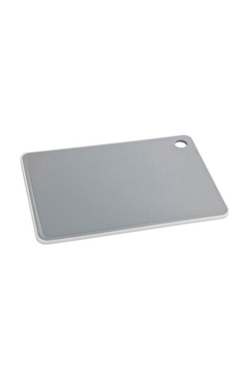Saban Basic L Cutting Board |   Antibacterial, Non-Slip, Slotted for Watery Dishes, Food Grade 36X26 cm