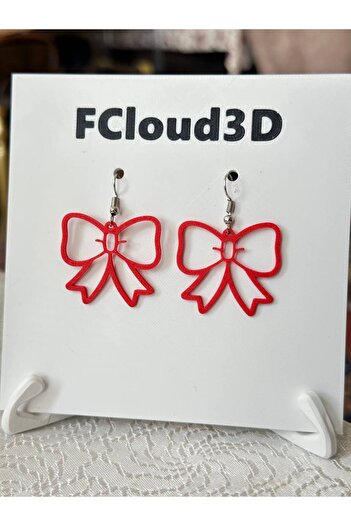 Fcloud أقراط الشريط الرومانسية