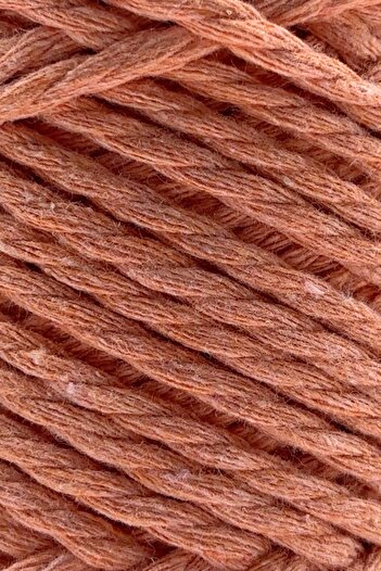 SENSY Premium 3 Twist Cotton Screening Macrame Σχοινί Μακραμέ Σχοινί Χόμπι Τρία Περιστροφές Σολομός