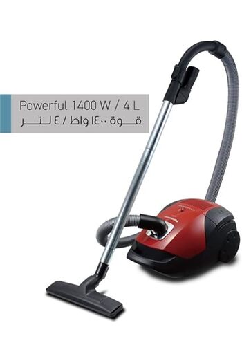 PANASONIC Vacuum Cleaner 4.0L 1400W MC-CG521 - Red