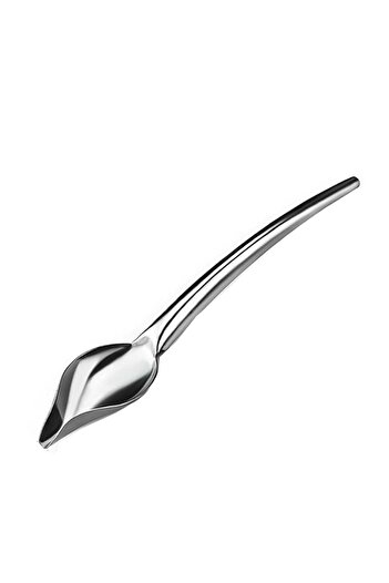 PUFO Decorate metal spoon with dropper for decorating cakes, pastries, 19 cm