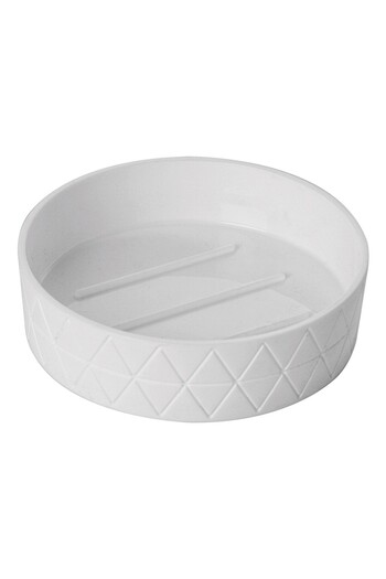 Italbox Soap dish, Diva, plastic, white