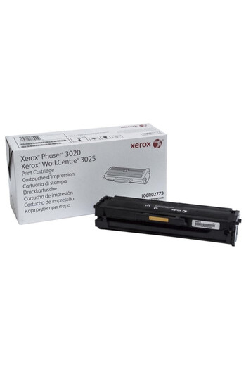 Xerox Cartus Toner Original Xerox 106R02773 pentru Phaser 3020, WorkCentre 3025, Negru, 1500 Pagini
