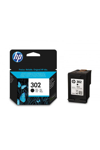 HP Original HP 302 / F6U66AE Ink Cartridge, Black, 190 pages